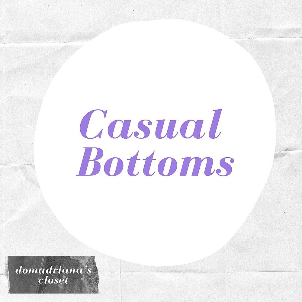 Jeans, Shorts & Leggings Below